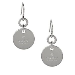 Gucci Silver Round Earrings